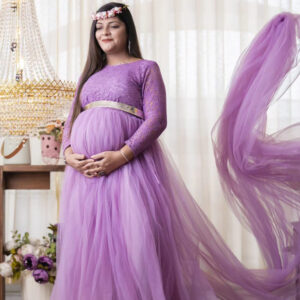 Pastel Purple Gown