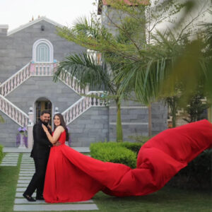 Red CR Gown