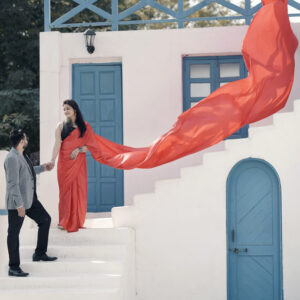 Red Saree