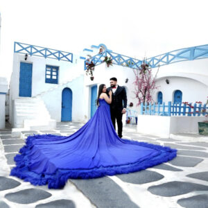 Royal Blue Gown